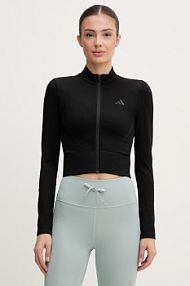 Bluza rozpinana adidas performance  czarna damska JX3900
