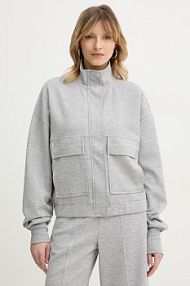 Bluza rozpinana PATRIZIA PEPE  szara damska 8M1795.J391M