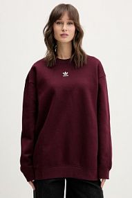 Bluza przez głowę adidas Originals  bordowy KC9124