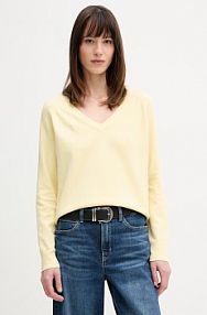 Sweter Levi's  żółty damski 0046F.0010