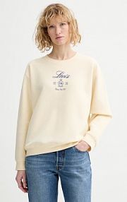 Bluza przez głowę Levi's  beżowa A8800.0088