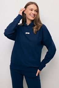 Bluza przez głowę BIZUU LINDI.granatowa granatowa