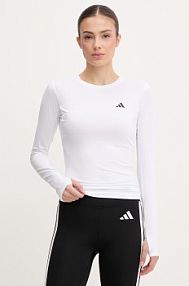 Longsleeve adidas performance  biały damski KD2211