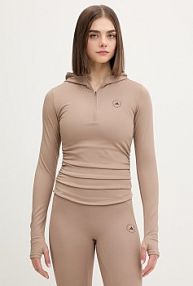 Bluza przez głowę adidas by stella mccartney  beżowa KF4033