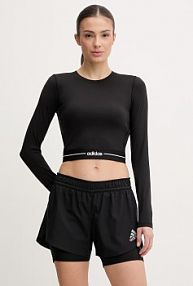 Longsleeve adidas performance  czarny damski KR2783