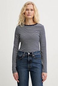 Longsleeve Levi's  granatowy damski 000KL.0020