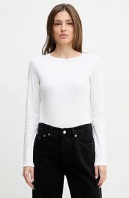 Longsleeve United Colors of Benetton  biały damski 3GA8D10CF