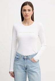 Longsleeve United Colors of Benetton  biały damski 3GA8E16G0