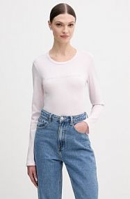 Longsleeve United Colors of Benetton  różowy damski 3GA8E16G0