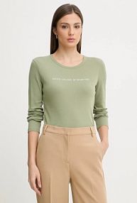 Longsleeve United Colors of Benetton  zielony damski 3GA8E16G0