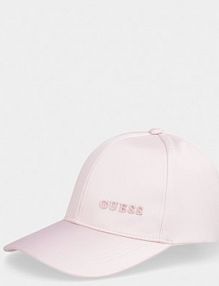 Czapka z daszkiem Guess  różowa damska V6RZ02.WL022