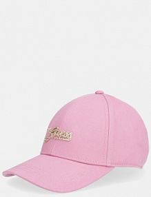 Czapka z daszkiem Guess  różowa damska AW5475.COT01