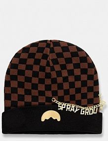 Czapka zimowa Sprayground  brązowa damska 910HW420NSZ