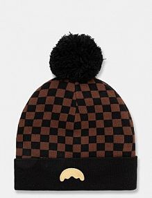 Czapka zimowa Sprayground  brązowa damska 910HW425NSZ