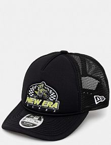 Czapka z daszkiem new era  czarna damska 60771804