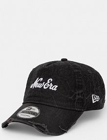 Czapka z daszkiem new era  czarna damska 60771876