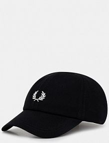 Czapka z daszkiem Fred Perry  czarna damska HW2295