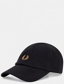 Czapka z daszkiem Fred Perry  czarna damska HW2295