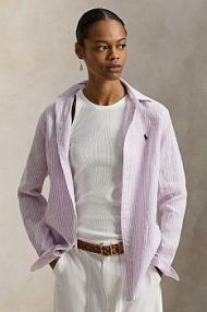 Koszula Polo Ralph Lauren  fioletowa damska 211A96158