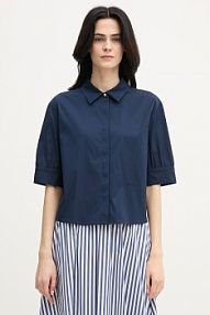 Koszula z krótkim rękawem Joop!  granatowa 30101365