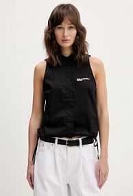 Koszula Karl Lagerfeld Jeans  czarna damska B2W11020