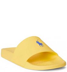 Klapki Polo Ralph Lauren  żółte damskie 804973925013.