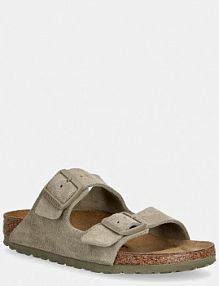 Klapki Birkenstock  zielone damskie 1032061