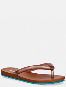 Japonki Melissa  brązowe damskie M.37942.BR478