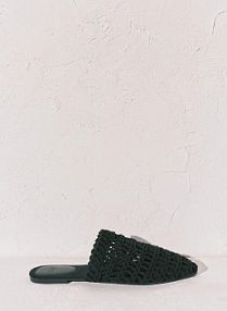 Klapki eleganckie Women'secret  czarne 3223024