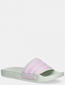 Klapki Adidas  zielone damskie IH9027