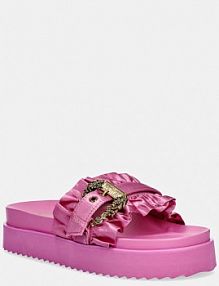 Klapki Versace Jeans Couture  różowe damskie 80VA3SM5.ZS18