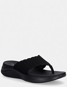 Japonki Skechers  czarne damskie 119971