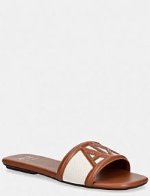 Klapki Armani Exchange  brązowe damskie XW002568.AF22