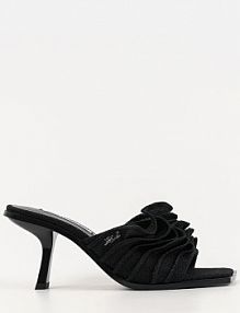 Klapki eleganckie Karl Lagerfeld  czarne KL33604.T0X