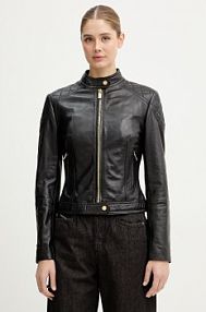 Kurtka skórzana Marciano by Guess  czarna damska 6RGL09.7133A