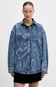 Koszula jeansowa HUGO Blue  niebieska 50553558