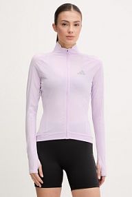 Bluza rozpinana adidas performance  fioletowa damska JY9795