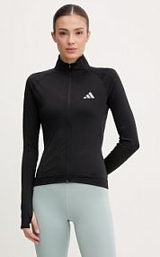 Bluza rozpinana adidas performance  czarna damska JZ0613