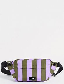 Saszetka nerka WOUF  fioletowa damska WWN240044