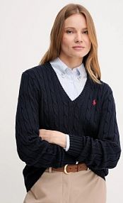 Sweter Polo Ralph Lauren  granatowy damski 211971870