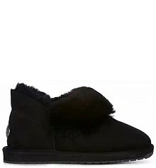 Kapcie EMU Australia  czarne damskie WP1185.Black