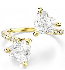 Pierścionek Swarovski  złoty 5733478