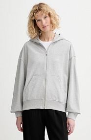 Bluza rozpinana Calvin Klein  szara damska LV044C211G
