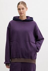 Bluza przez głowę EA7 Emporio Armani  fioletowa AF10377.7X000