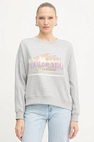 Bluza przez głowę Boss Orange  szara 50549186