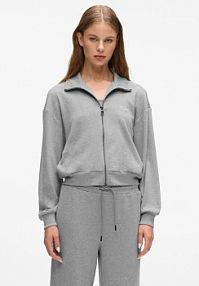 Bluza rozpinana Karl Lagerfeld  szara damska A4W44017