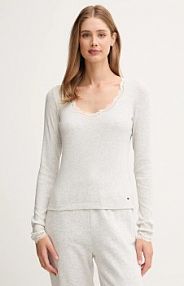 Piżama Tommy Hilfiger  szara damska UW0UW06071