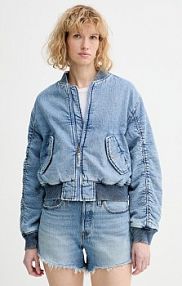 Kurtka jeansowe Levi's  niebieska damska 005AZ.0000