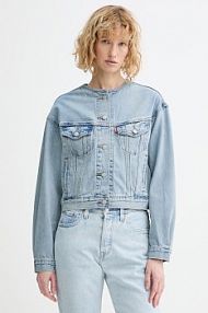Kurtka jeansowe Levi's  niebieska damska 006EZ