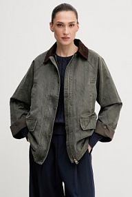 Kurtka U.S. Polo Assn.  zielona damska WUP2269